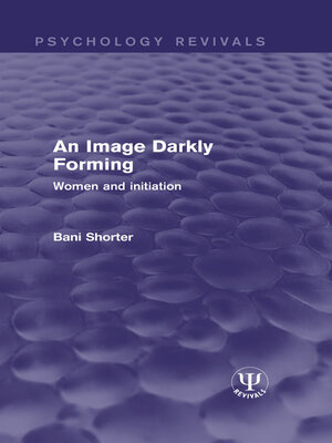 cover image of An Image Darkly Forming